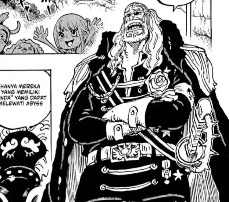 Pedang gagang berduri Sommers di baca manga One Piece 1140.