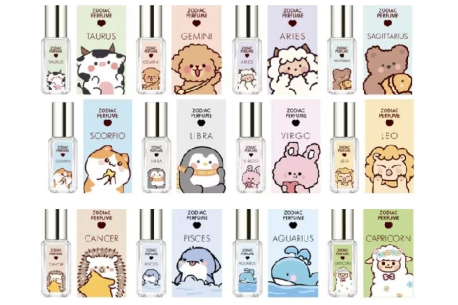 Rekomendasi parfum sesuai zodiak.