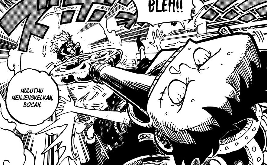 Gaban vs Luffy
