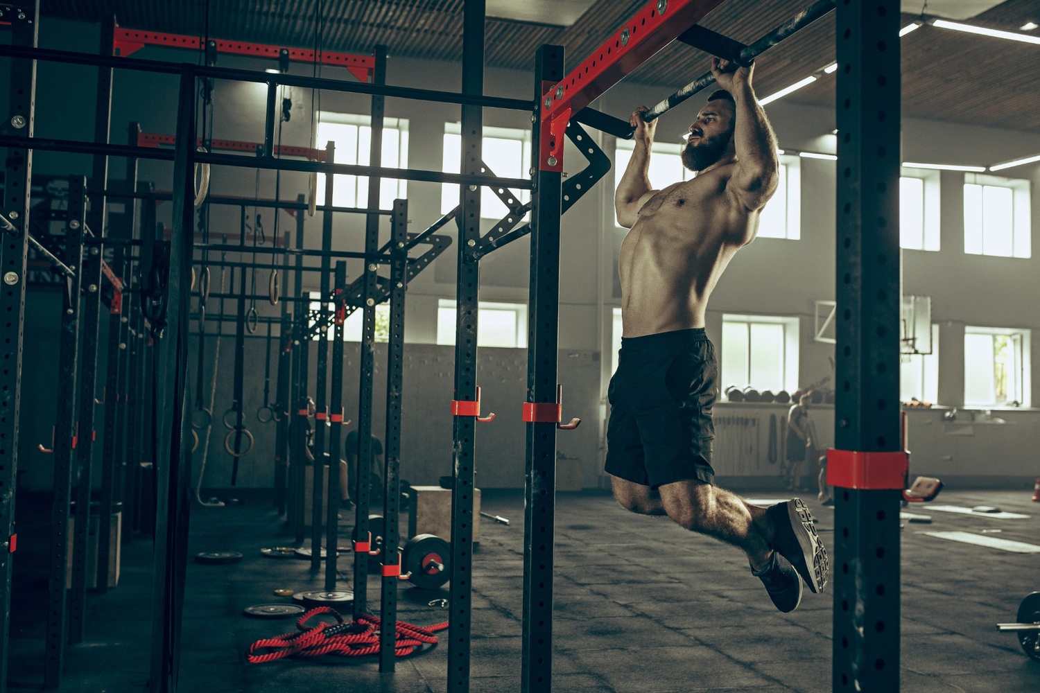 Ilustrasi pull-up.