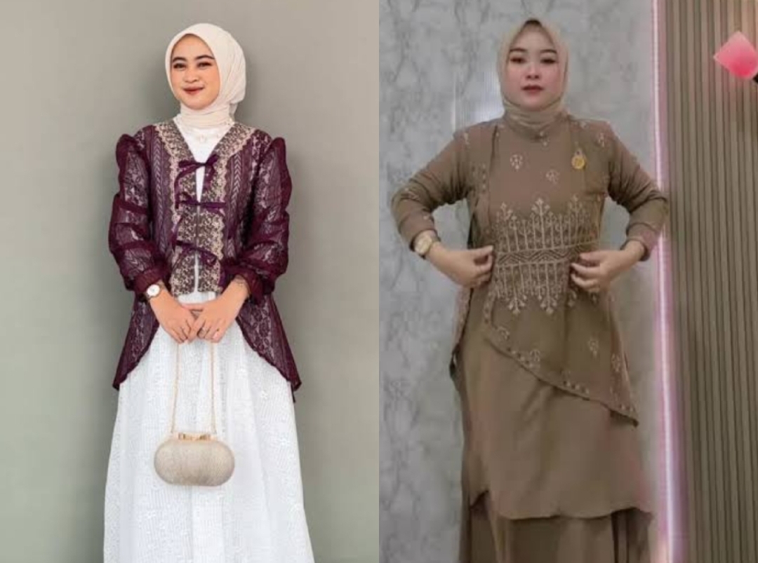 Burgundy vs Cokelat Mahogany, tren warna baju lebaran 2025.