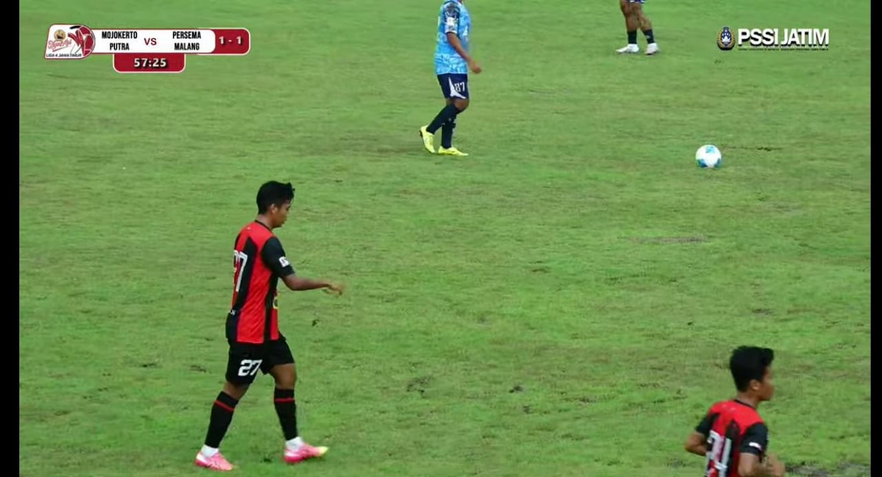 PS Mojokerto Putra sukses tundukkan Persema Malang di final perebutan juara 3 Liga 4 Jatim.