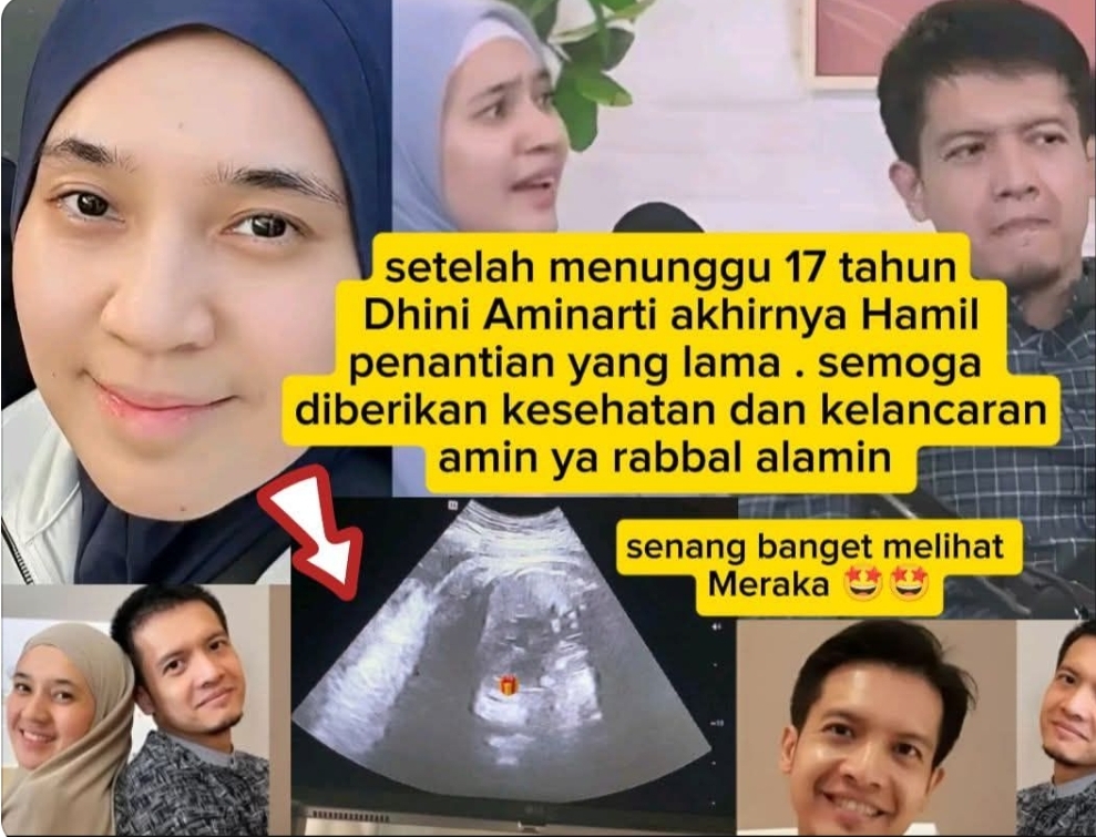 Kabar Dhini Aminarti hamil beredar di media sosial.