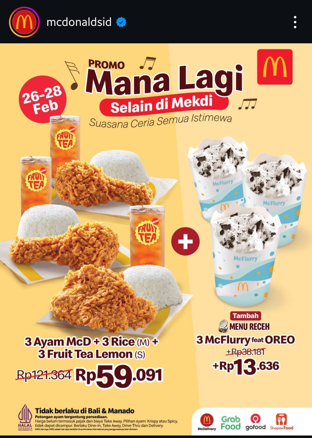Promo McD