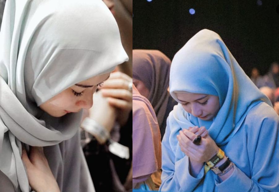 Iris Wullur saat hadiri pengajian Ustaz Muhammad Assad di Makna Fest 2025.