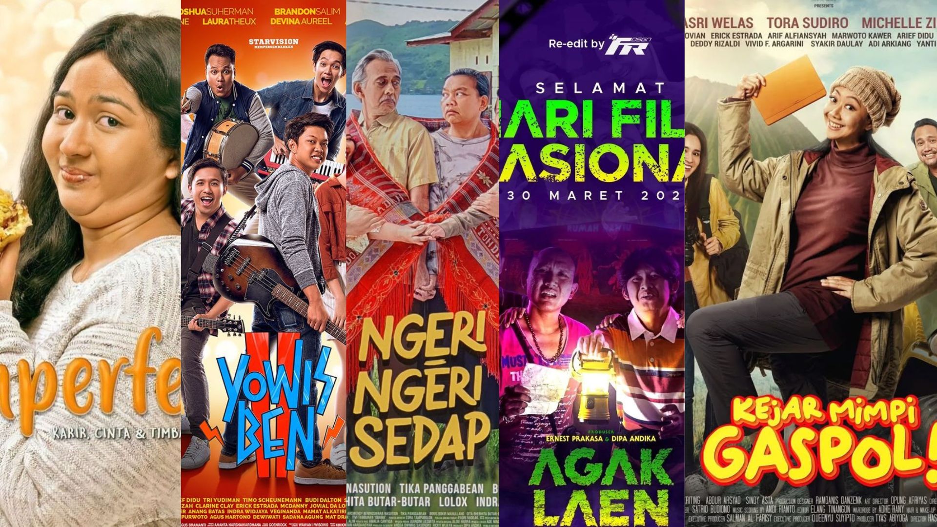 Rekomendasi film komedi Indonesia yang bisa mengocok perut