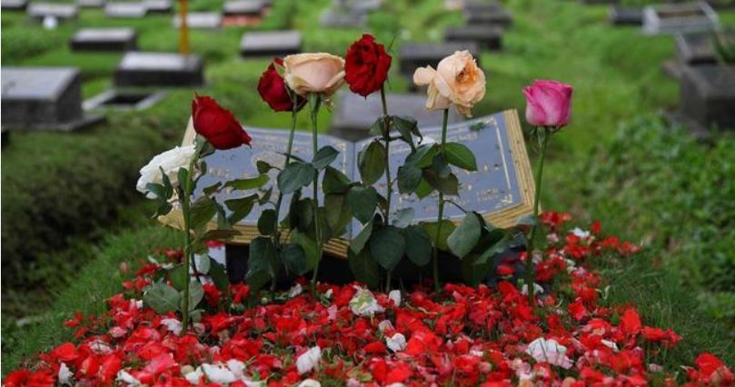 Ilustrasi ziarah makam
