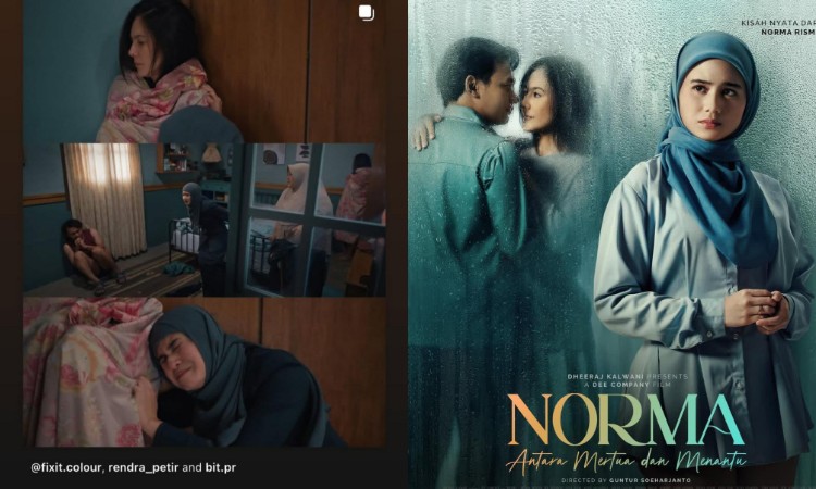 Tissa Biani curahkan emosi mendalam dengan tangis hampir setiap hari saat perankan Norma Risma di film Norma.