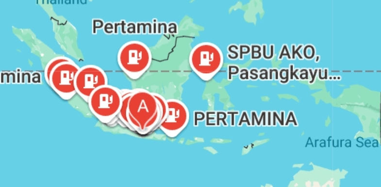 Jumlah SPBU di Indonesia dan kerugian negara akibat kasus korupsi oplosan Pertamax Rp 193,7 Triliun.