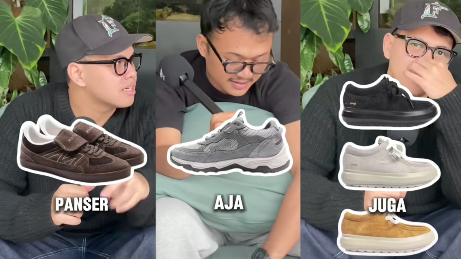 Sepatu brand lokal.