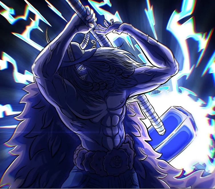 Loki mengeluarkan jurus Ragnir dalam baca manga One Piece 1141 RAW.