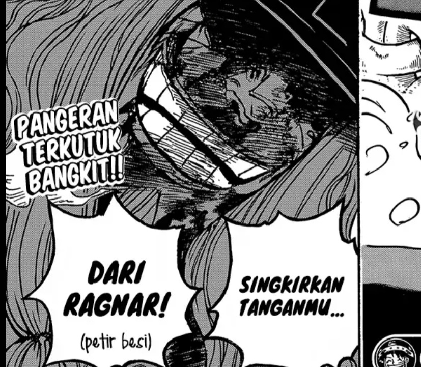 Terbebasnya Loki membawa ancaman pada Zoro merujuk manga One Piece 1141.