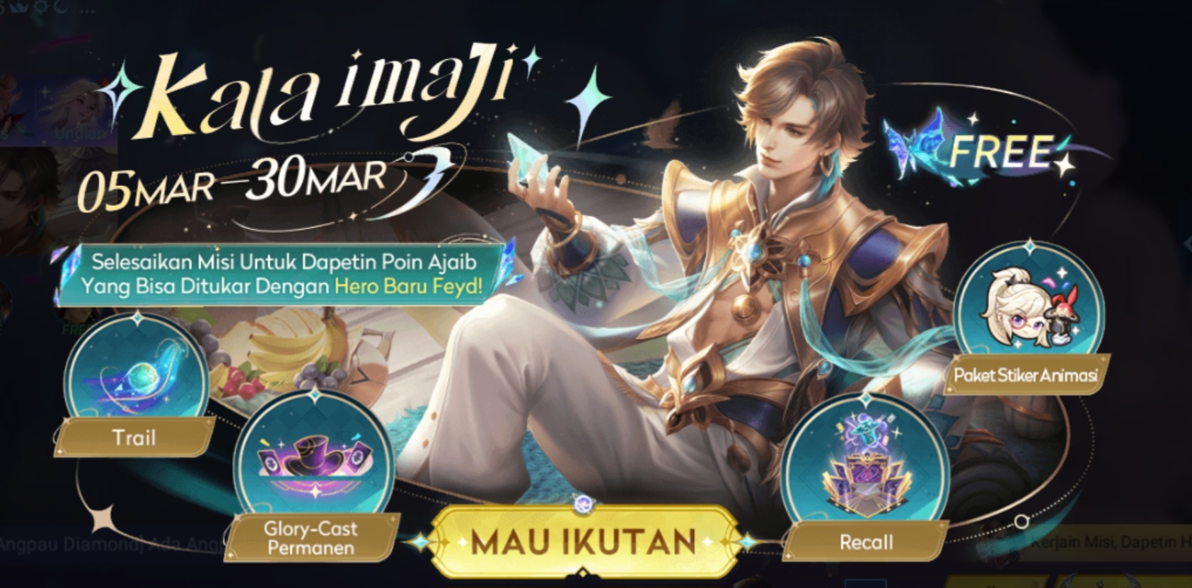 Cara mendapatkan hero Jungle Assasin Feyd di game Honor Of Kings