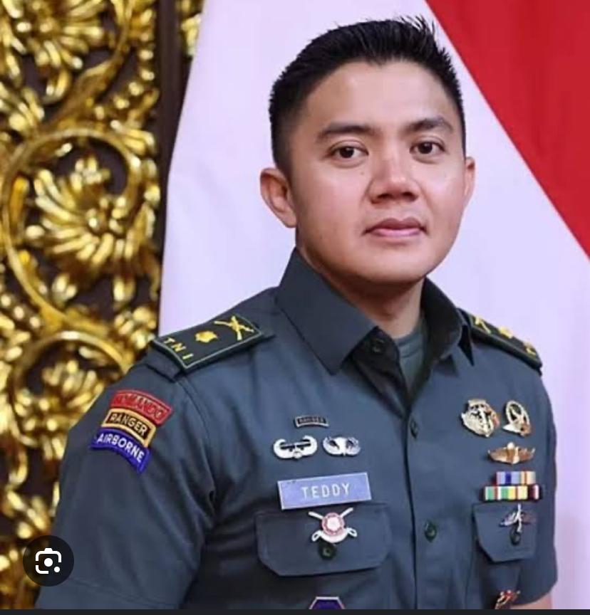 Mayor Teddy naik pangkat jadi letkol