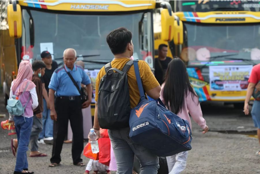 Ilustrasi mudik gratis.