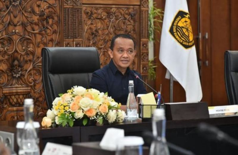 Potret Menteri Energi dan Sumber Daya Mineral (ESDM), Bahlil Lahadalia.