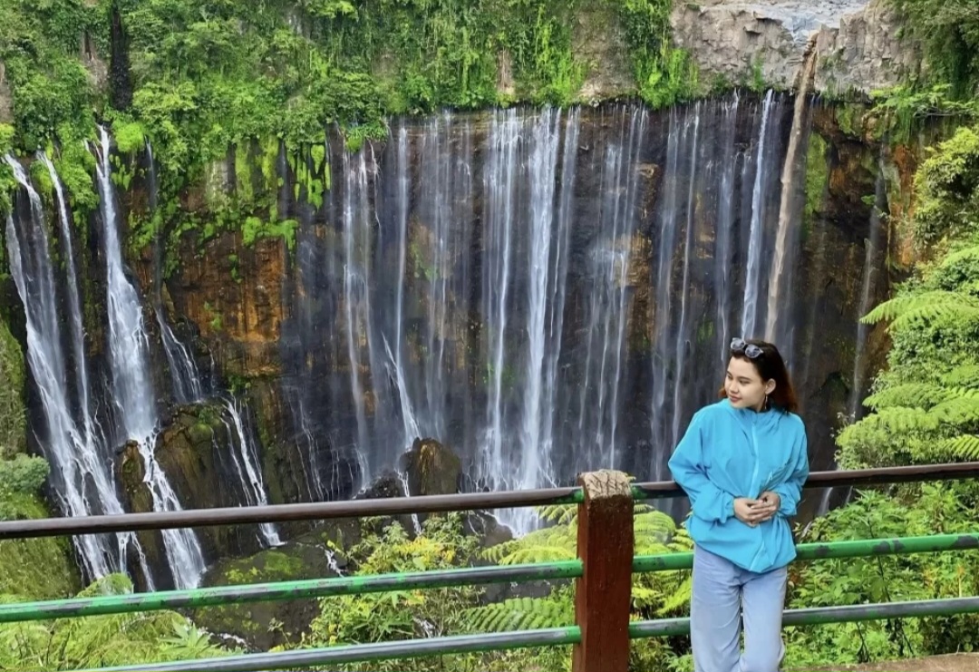 Air terjun Tumpak Sewu Daya tarik yang menjadi magnet minat pengunjung.
