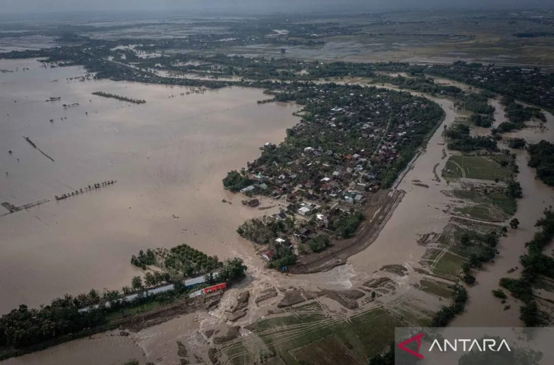 Banjir bandang terjang Grobogan.