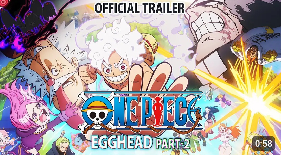 Masa hiatus anime One Piece segera berakhir ditandai rilis trailer Egghead part 2.