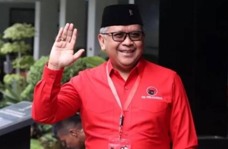 Potret Sekjen Partai Demokrasi Indonesia Perjuangan (PDIP), Hasto Kristiyanto.