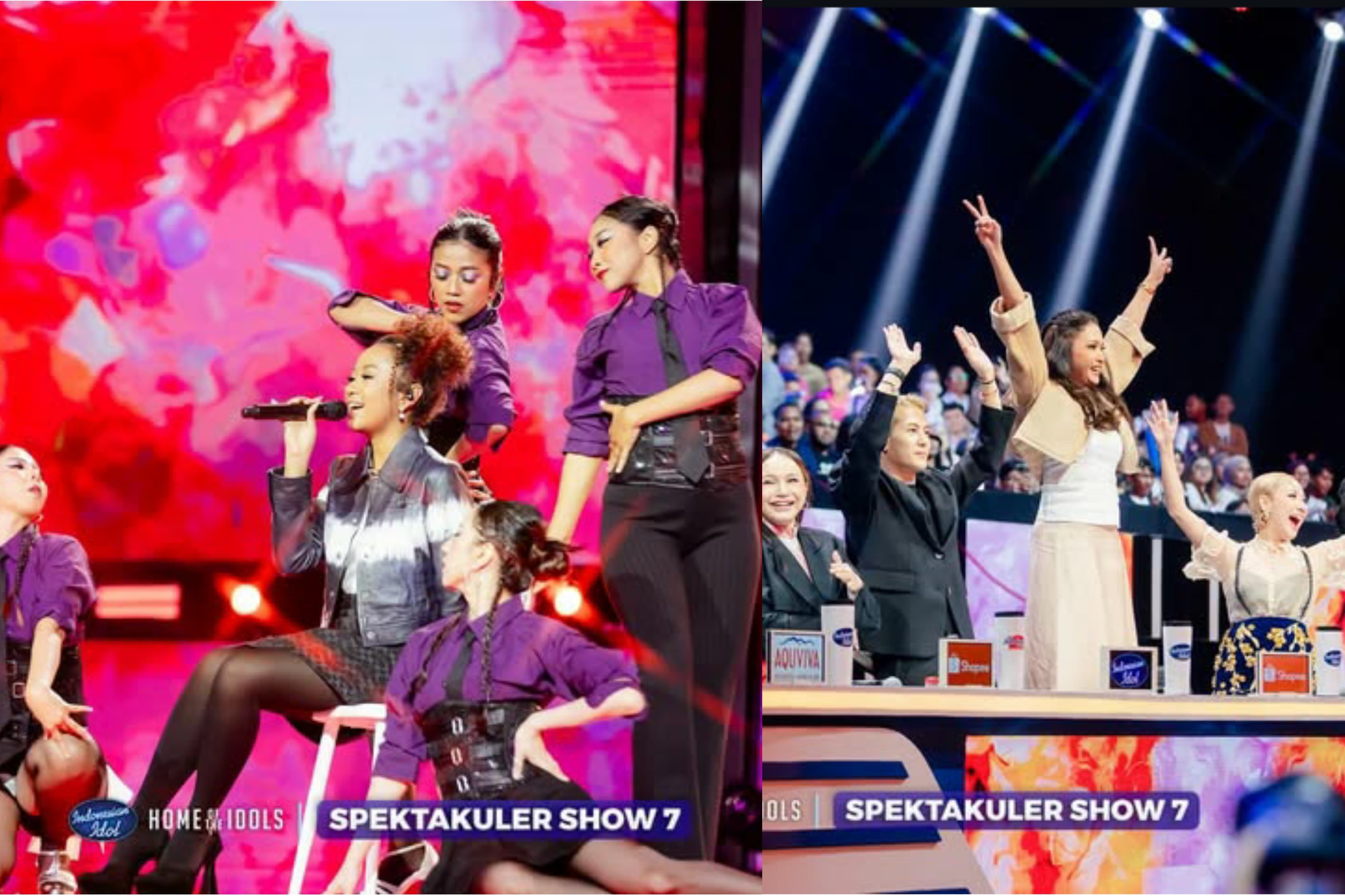 Angie Carvalho di Spektakuler Show 7 Indonesian Idol XIII