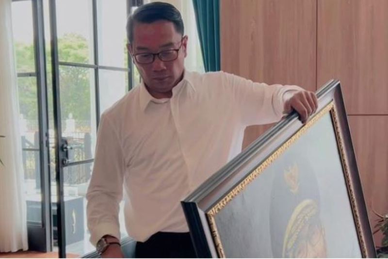 Potret mantan Gubernur Jawa Barat (Jabar), Ridwan Kamil.