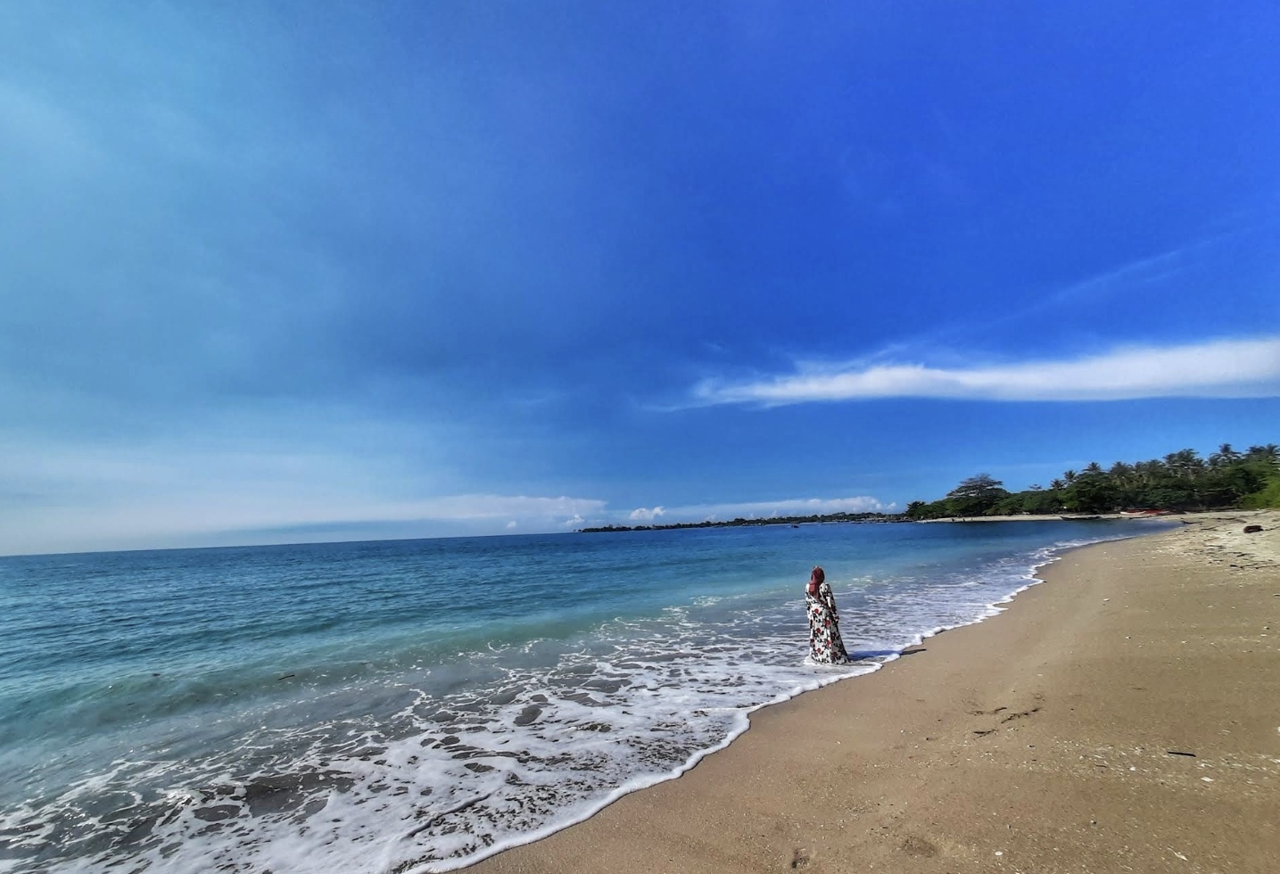 Pantai Daplangu, memiliki keindahan alam bak sebuat permata yang tersembunyi