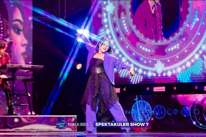 Shabrina Leanor di Spektakuler Show 7 Indonesian Idol 2025