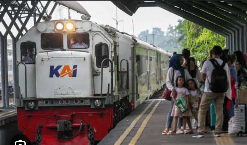 Ilustrasi kereta api