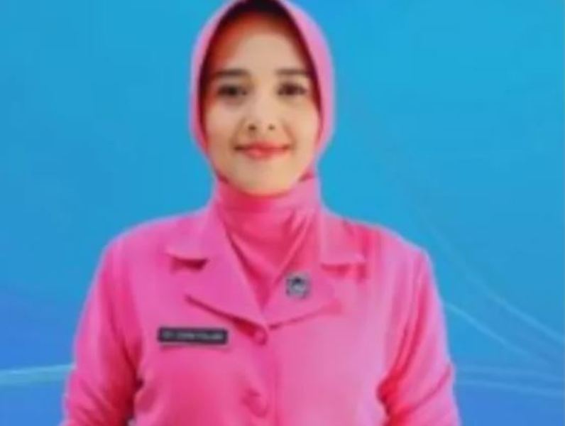 Dewi Fajar, istri eks Kapolres Ngada AKBP Fajar Widyadharma.