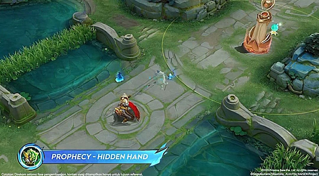 Skill 1 Guiguzi skin Cathy Jujutsu Kaisen di game Honor Of Kings (HOK)