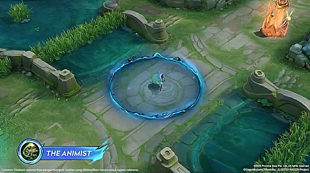 Skill 2 Guiguzi skin Cathy Jujutsu Kaisen di game Honor Of Kings (HOK)