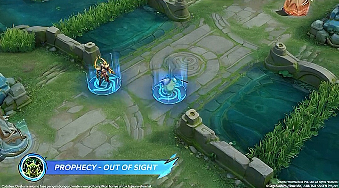 Skill 3 Guiguzi skin Cathy Jujutsu Kaisen di game Honor Of Kings (HOK)