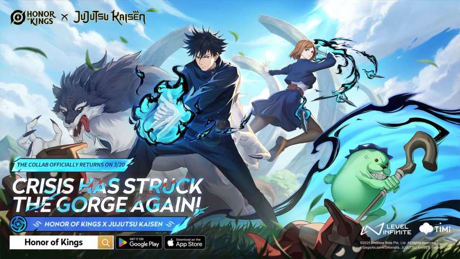 Jadwal Lengkap Perilisan Skin Kolaborasi Honor Of Kings (HOK) dengan Jujutsu Kaisen