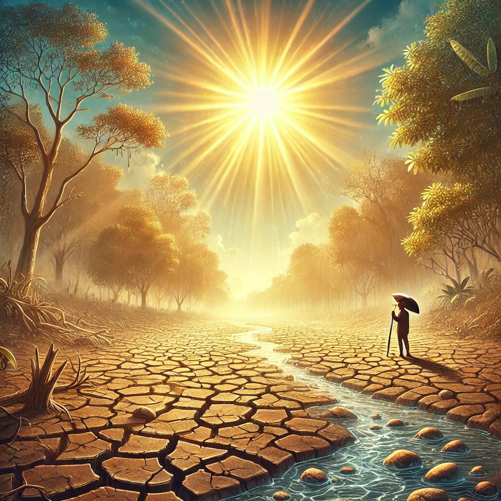 Ilustrasi kemarau