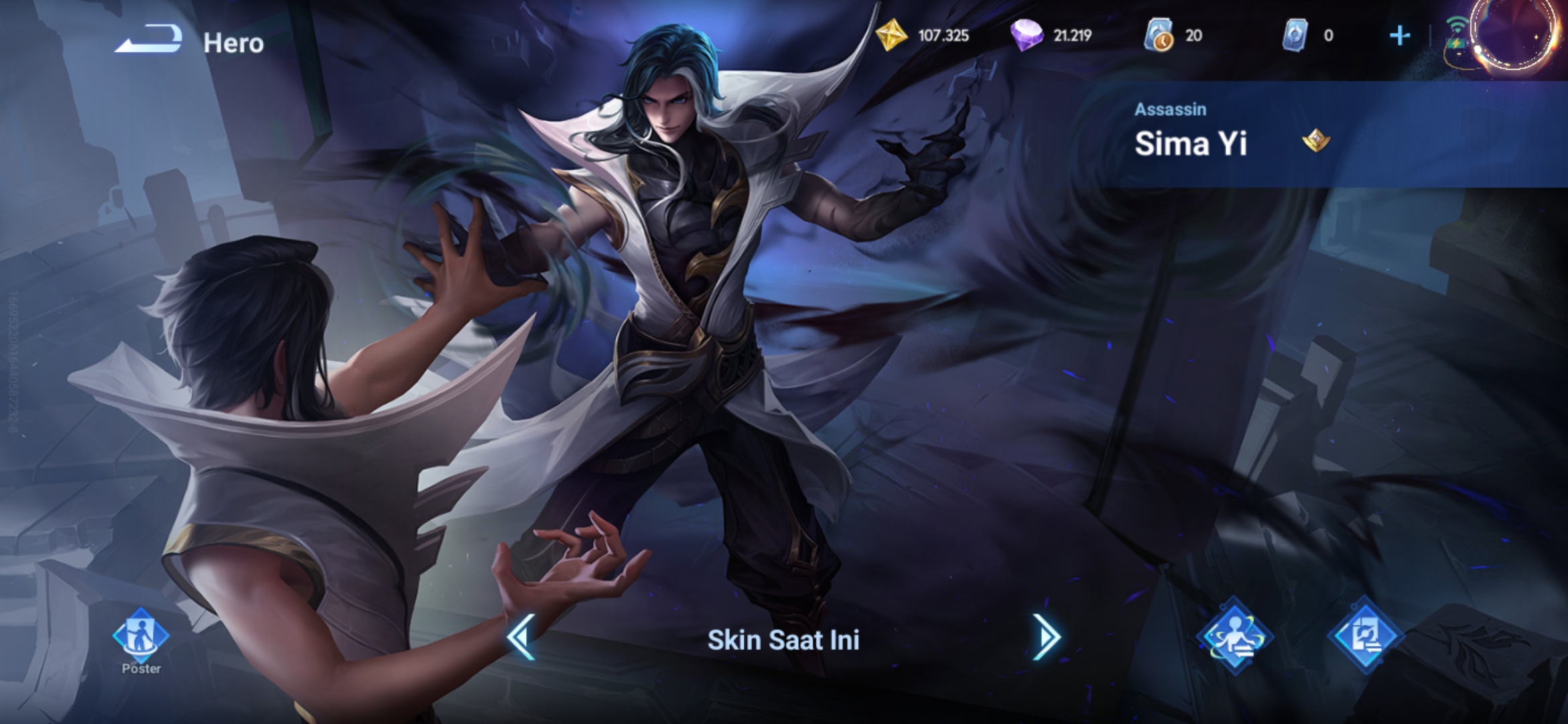 Build Item Sima Yi sebagai Jungler di Honor Of Kinga (HOK)