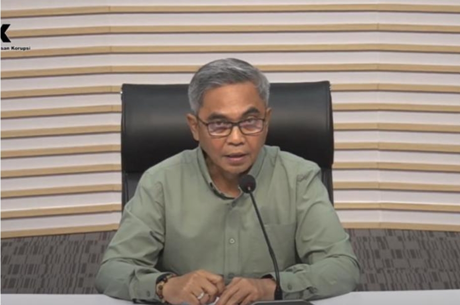 Konferensi Pers Komisi Pemberantasan Korupsi (KPK) terkait kasus dugaan suap proyek dinas PUPR yang melibatkan oknum anggota DPRD di Ogan Komering Ulu (OKU), Sumatera Selatan.