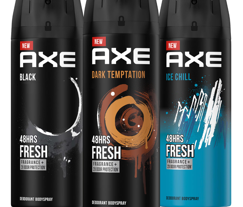 parfum Axe yang memiliki ketahanan wangi hingga 72 jam