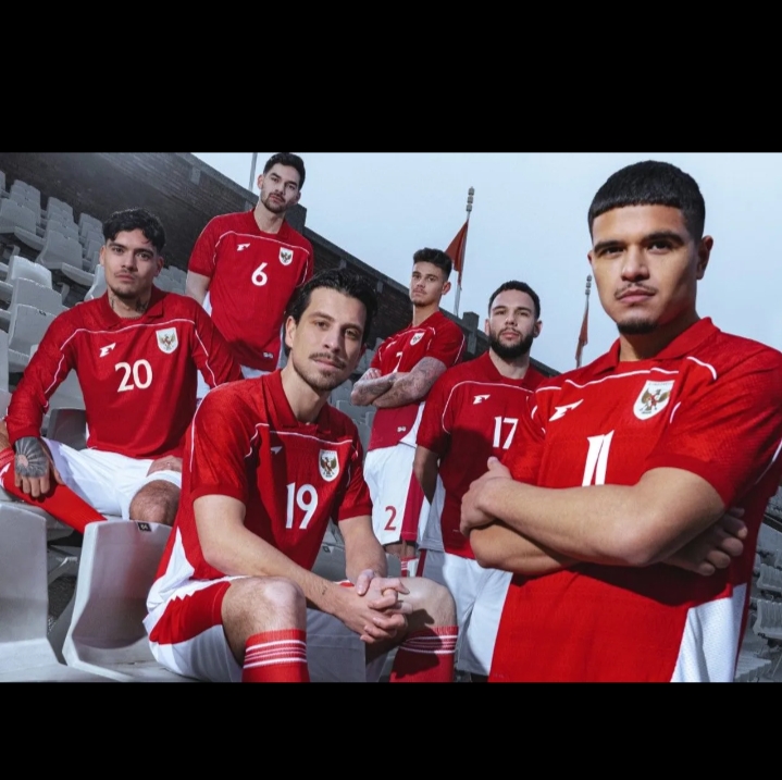 Jersey Timnas Indonesia untuk laga kandang