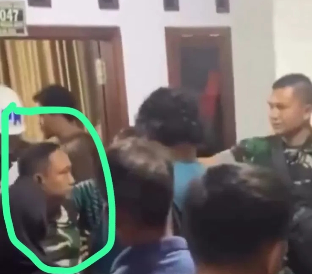 Beredar video dengan narasi Kopka Basar terduga pelaku penembak polisi di Way Kanan, diringkus.