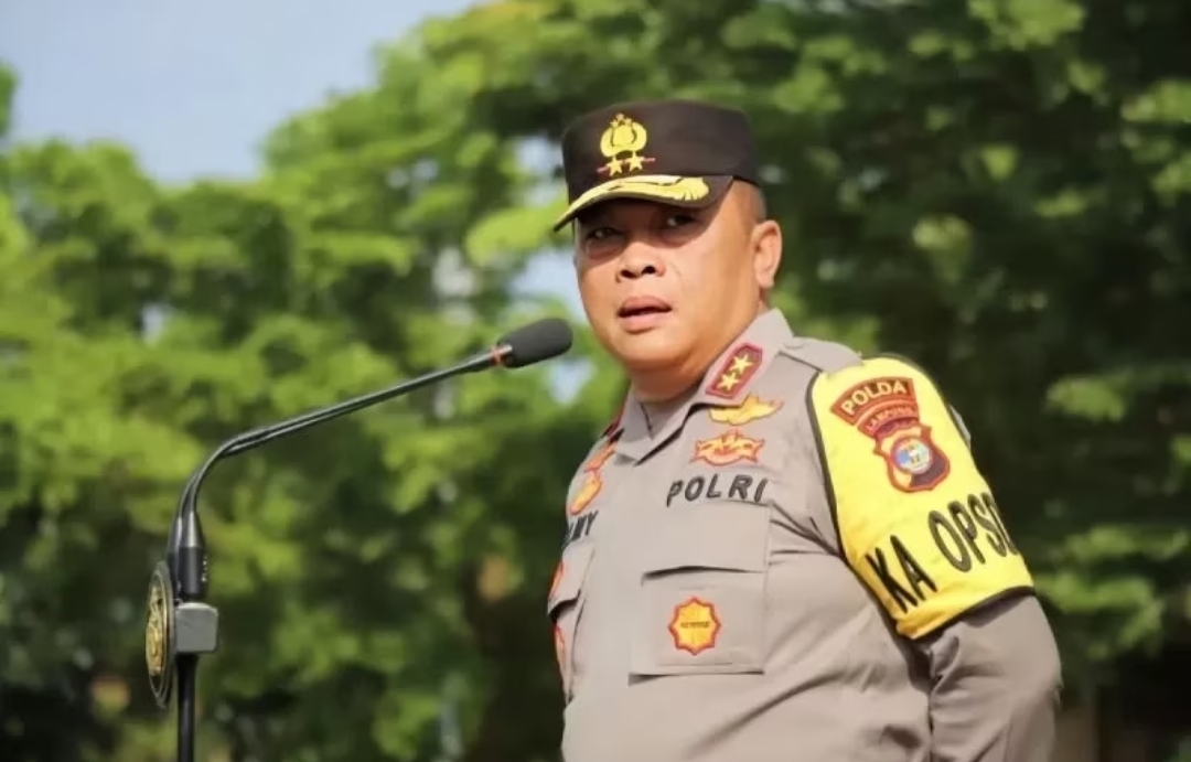 Kapolda Lampung, Irjen Helmy Santika.