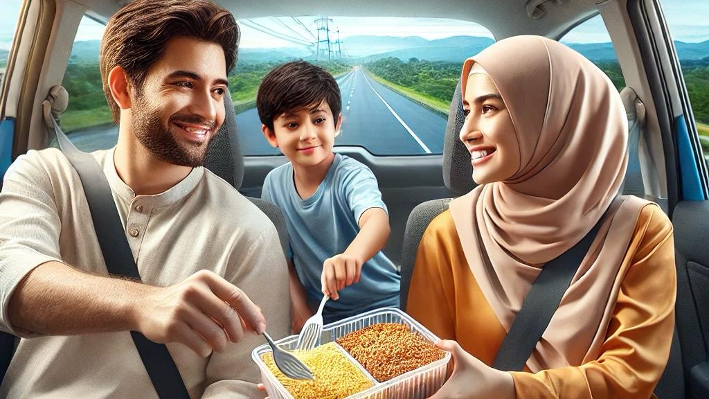 Ilustrasi bekal mudik