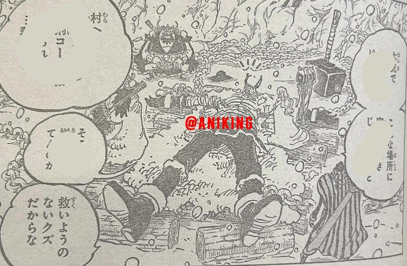 Loki kembali diborgol rantai Batu Laut di baca komik One Piece 1143 RAW.