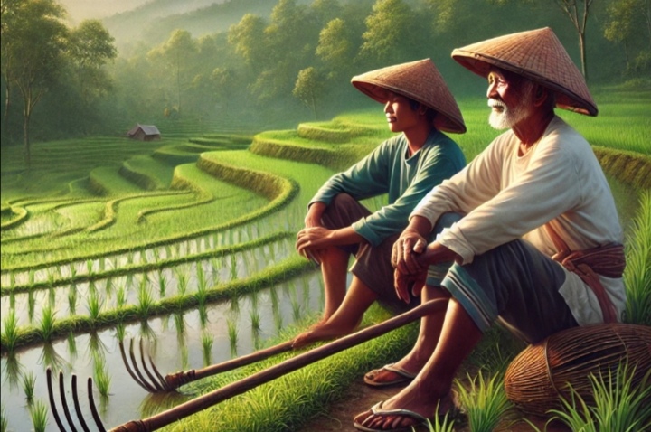 Ilustrasi cerita dua petani tentang kasus dugaan asusila seorang kiai ke santri di Ngawi.