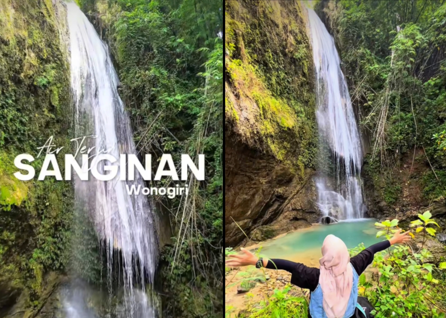 Air Terjun Sanginan, destinasi wisata gratis di Wonogiri