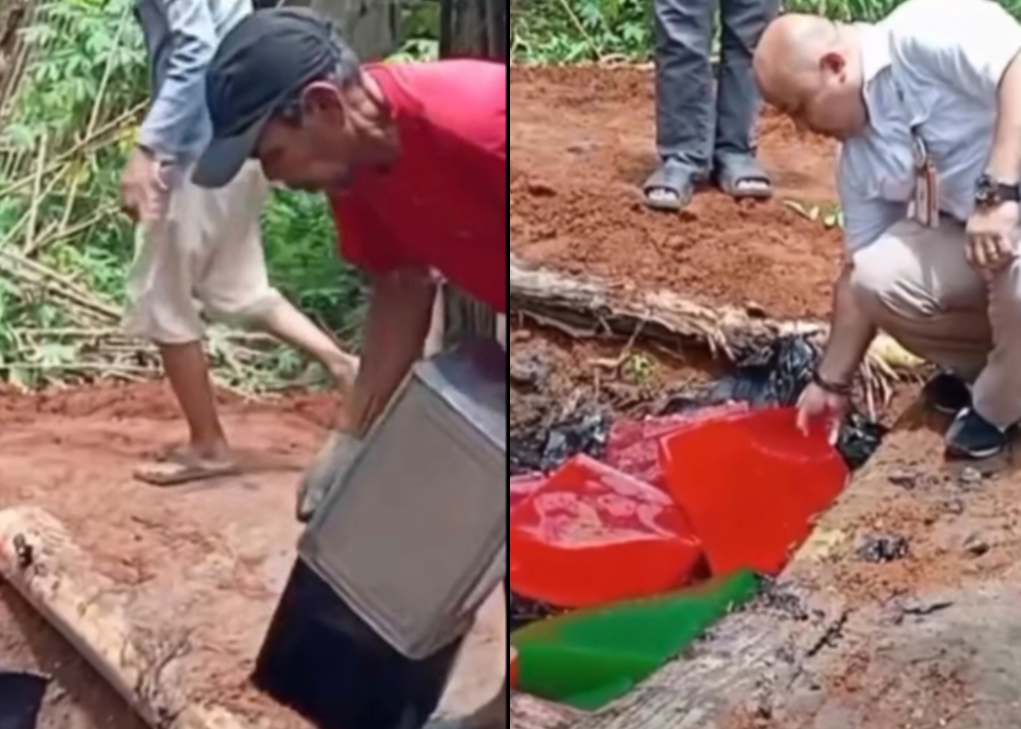 Geger! temuan belasan ton cincau dan agar-agar mengandung formalin di Serang, Banten.