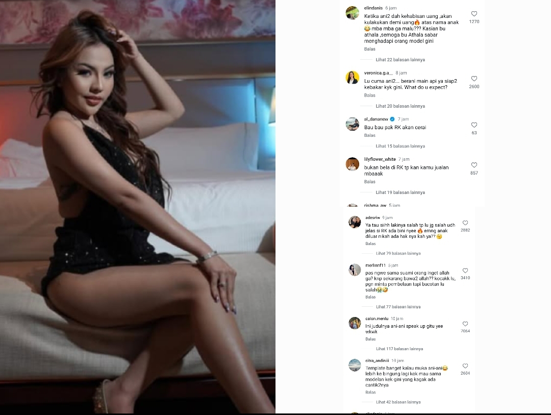 Lisa Mariana diserbu netizen usai spill bukti selingkug dengan Ridwan Kamil viral.
