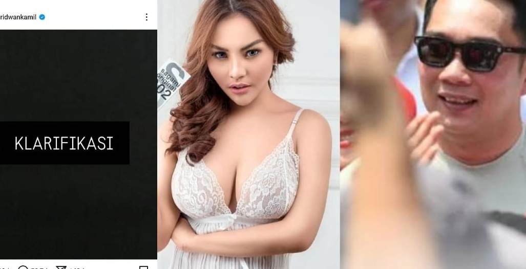 Ridwan Kamil klarifikasi soal tuduhan selingkuh dengan Lisa Mariana.
