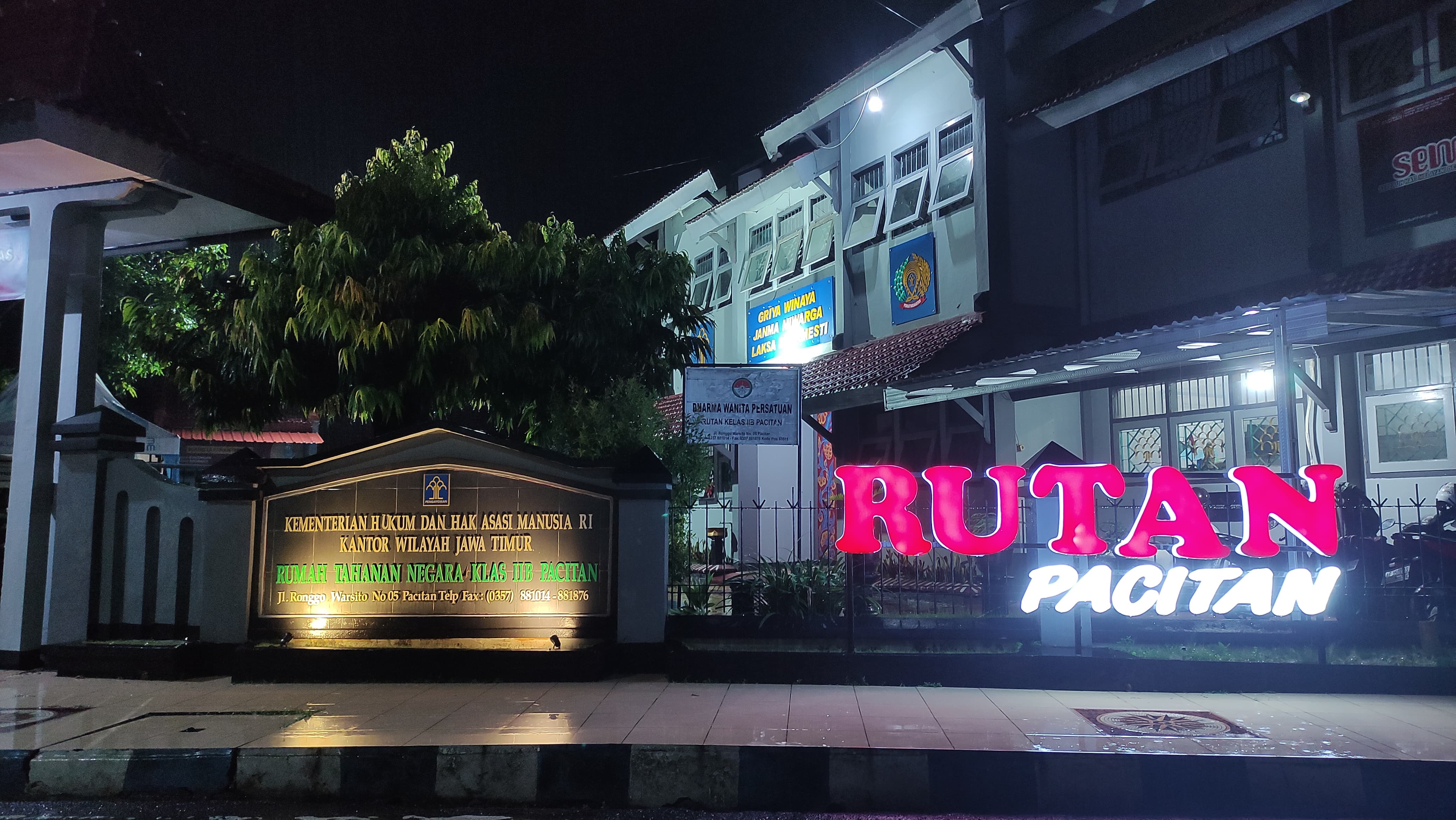Kabar napi kasus narkotika menggemparkan Rutan Pacitan.