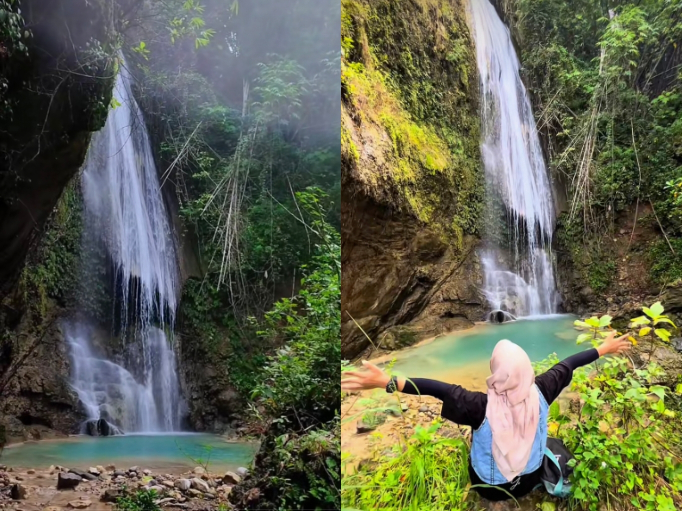 Panduan rute dan tips berkunjung di Air Terjun Sanginan
